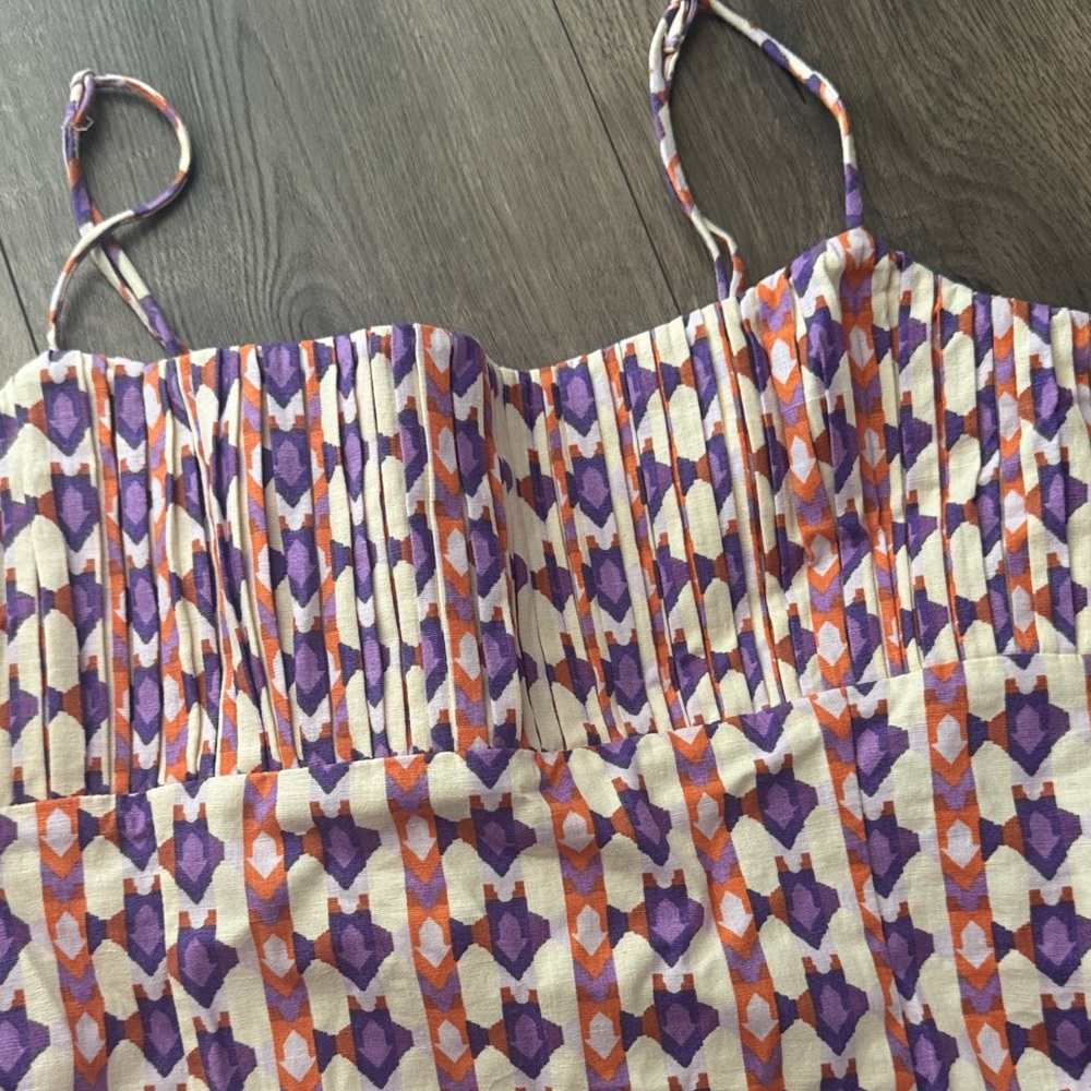 Colorful Geometric Patterned Dress - Picture 2 of 5